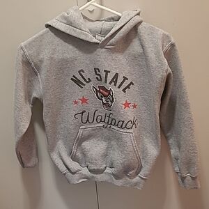 Gray NC State Wolfpack Hoodie